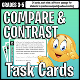 Compare and Contrast Task Cards - Short Informational Passages