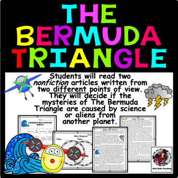 Preview of Compare and Contrast The Author's Point of View The Bermuda Triangle