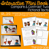 Compare and Contrast Two Fiction Texts Interactive Mini Bo
