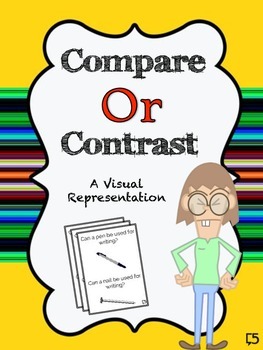 Preview of Expressive Language - Compare and Contrast with Visual Representations