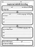 Compare and Contrast Writing Pack