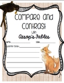 Compare and Contrast Writing using Aesop's Fables