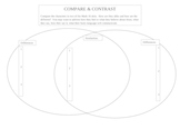 Compare and Contrast graphic organizer