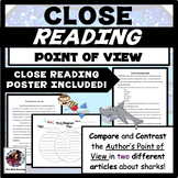 Compare and Contrast the Author's Point of View Sharks
