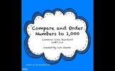 Compare and Order Numbers to 1,000