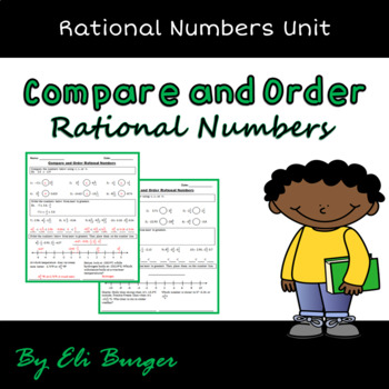 Preview of Compare and Order Rational Numbers