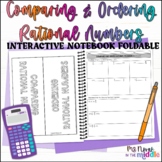 Compare and Order Rational Numbers Interactive Notebook Fo