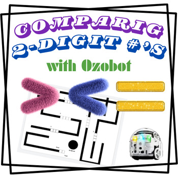 Preview of Comparing 2-Digit Numbers Ozobot Lesson
