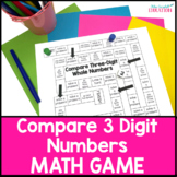 Comparing 3 Digit Numbers - Place Value Game - 2nd Grade M