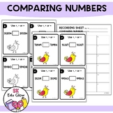 Comparing 5-Digit Numbers | Spring Math Task Cards | Place Value Activity