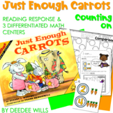 Comparing Amounts Math Center & Math Read Aloud Response -