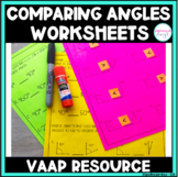 Comparing Angles to Right Angles - A VAAP Resource