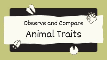 Preview of Comparing Animal Traits