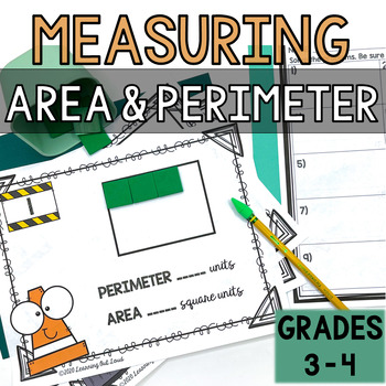 Preview of Comparing Area and Perimeter Math Center Activity Mats