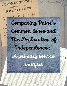 Preview of Comparing Common Sense and the Declaration of Independence