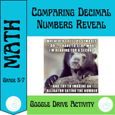Comparing Decimal Numbers Reveal (Decimals to the thousand