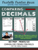 Comparing Decimals