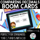 Comparing Decimals Boom Cards™ 