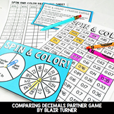 Comparing Decimals Game: 4th Grade Math Centers 4.NF.7