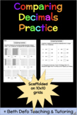 Comparing Decimals Practice Worksheets/Packet