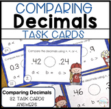 Comparing Decimals Task Card Activities