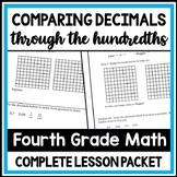 Comparing Fractions & Decimals Practice, 4th Grade Fractio