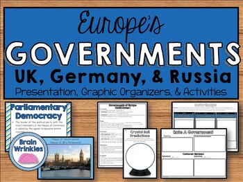 Preview of Governments of Europe: UK, Germany, and Russia (SS6CG3)
