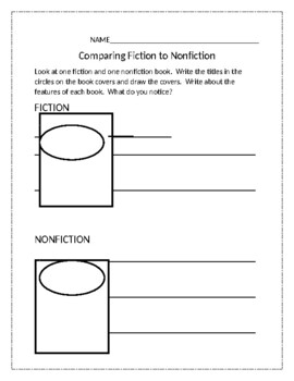 Preview of Comparing Fiction and Nonfiction