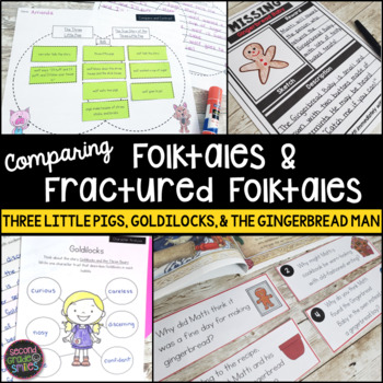 Preview of Folktales and Fractured Folktales - Compare and Contrast Folktales
