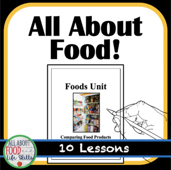 Preview of Cooking and Food Lessons FACS, Business, Life Skills