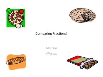 Preview of Comparing Fractions Presentation