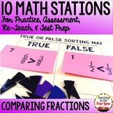 Comparing Fractions Stations - Activities for Comparing Fractions