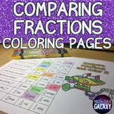 Comparing Fractions Coloring Activity