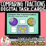 4.NF.2 Compare Like and Unlike Fractions Digital Task Card