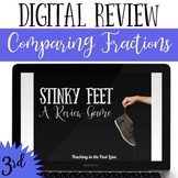 Comparing Fractions Game - Stinky Feet Math Game - Compari