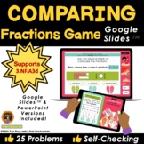 Comparing Fractions Game on Google Slides™