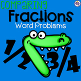 Comparing Fractions Word Problems - Mixed  {4.NF.A.2}