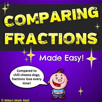 Preview of Comparing Fractions Made Easy (Mini Bundle)