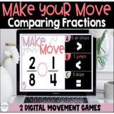Comparing Fractions Make Your Move Digital Game