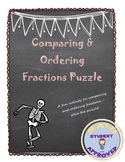 Comparing Fractions; Ordering fractions least to greatest 
