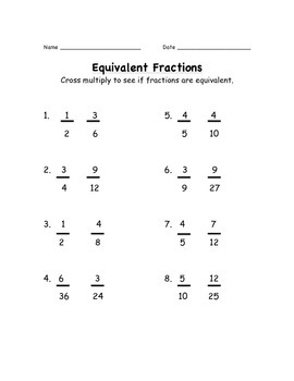 Comparing Fractions Packet by Miss Sabella | Teachers Pay Teachers