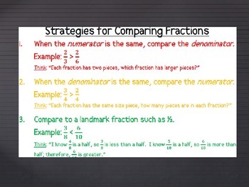 Preview of Comparing Fractions Powerpoint
