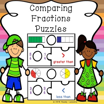 Comparing Fraction Game Compare Fractions with Unlike Denominators 3.NF