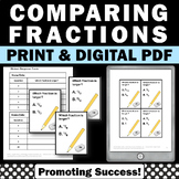 Comparing Fractions with Unlike Denominators Fractions SCO