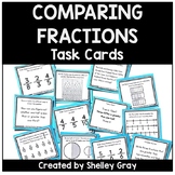 Comparing Fractions Task Cards - Fraction Practice
