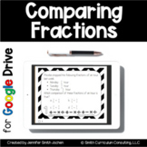 Comparing Fractions Task Cards in Google Forms - Digital