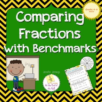 Preview of Comparing Fractions Using Benchmarks