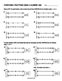 Comparing Fractions Using a Number Line