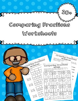 Preview of Comparing Fractions Worksheets