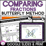 Comparing Fractions using the Butterfly Method Google Slid